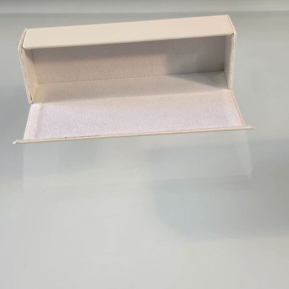 Furla Empty White Eyeglasses Box Hard Case Eye Glass Holder - Picture 5 of 9